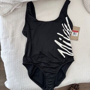 NIKE Black One Piece Swimsuit